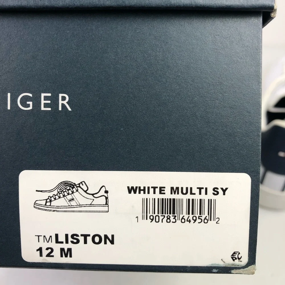 TOMMY Hilfiger Liston Clean White Sneaker Shoes